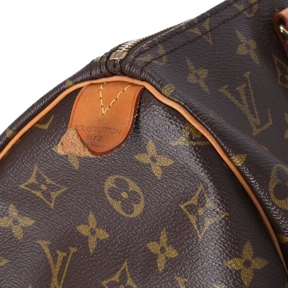 Louis Vuitton Speedy 35 Monogram Handbag M41524 Canvas - Picture 5 of 8